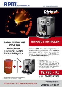 Divinol kavovar nahled